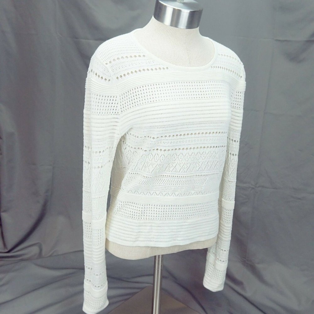 Joe's Jeans Collection White Knit Shirt